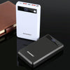 HAWEEL DIY 6 x 18650 Battery 24W Fast Charge Power Bank Box Case with Display, Not Include Battery (Black)