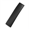 Skin Feeling Car Leather Seat Belt Cover Shoulder Pads 6.5x23cm(Black)