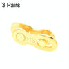 3 Pairs 11 Speed (Gold) ZH405 Mountain Road Bicycle Chain Magic Buckle Chain Quick Release Buckle