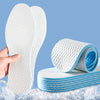 1pair Summer Thin Anti-Odor Sweat Insole Unisex Breathable Soft Shoes Insoles, Size: 39-40(Black)
