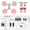 For DJI Air 3 Sunnylife 8747F Low Noise Quick-release Propellers, Style:1 Pair Orange Tip