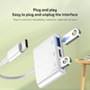 S-202 3 in 1 USB-C / Type-C Male to Type-C + 2 x USB Female Camera Adapter
