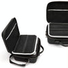 Portable Single Shoulder Storage Travel Carrying Cover Case Box with Baffle Separator for DJI Air 2S(Black + Red Liner)