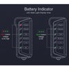 TIROL T16897 12V Auto Car Digital Battery Alternator Tester 6 LED Lights Display