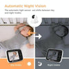 3.5" Wireless Video Baby Monitor with Night Vision, 2-Way Audio (US Plug)