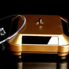 110*110*50mm Solar Showcase Automatic Rotating Stand 360 Turntable For Necklace Bracelet Watch Display