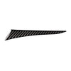 Car Carbon Fiber Left Side of the Dashboard Decorative Sticker for Infiniti Q50 / Q60 2014-2020, Left Drive