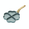 Maifan Stone Love Four-hole Fried Egg Pan Non-Stick Egg Dumpling Pan, Color: Green