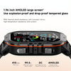 LEMFO C26 1.96 inch Sport Smart Watch, Support Bluetooth Call / Message Notification / Heart Rate / Blood Pressure Health Monitor(Blue)