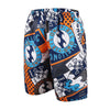 Beach Trunks Casual Mens Swim Quick Dry Printed Beach Shorts, Size: XL(Pirate)