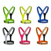 LED Reflective Vest High Stretch Outdoor Reflective Vest Traffic Safety Reflective Clothing(Yellow)