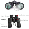 Luxun 20X50 Outdoor Binoculars  Low Light Night Vision Non-Infrared High Power Binoculars(Black)