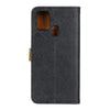 For Alcatel 3X (2020) European Floral Embossed Copper Buckle Horizontal Flip PU Leather Case with Holder & Card Slots & Wallet & Photo Frame(Black)