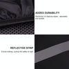 Reflective Light Waterproof Dustproof Backpack Rain Cover Portable Ultralight Shoulder Bag Protect Cover, Size:XS(Black)