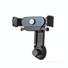 Car Air Outlet Mobile Phone Holder Automatic Lock Snap-on Navigation Holder(Blue)