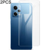 For Xiaomi Redmi Note 12 Pro 5G China/Indian 2pcs imak Curved Full Screen Protector Hydrogel Film Back Protector