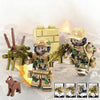 KAZI Wolf Fang Field Team Building Block Educational Toys, Age Range: 6 Years Old Above