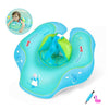 0.3mm PVC Baby Swimming Inflatable Wear-resistant Swimming Circle(L)