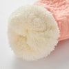 Autumn and Winter Boys and Girls Plus Velvet Thick Lambs Casual Jacket Warm Top, Height:90cm(Pink)