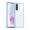 For Samsung Galaxy A56 5G Colorful Series Acrylic Hybrid TPU Phone Case(Blue)