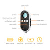 Anti-Spy Camera Detector & LED Flashlight (Black)