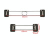 RV Camper Van Stainless Steel 304 Shower Corner Storage Bar(Silver)