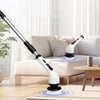 9-in-1 JY-6010 Household Retractable Dual-purpose Rotating Cleaning Brush Bathroom Glass Brush