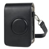 Full Body Camera Retro PU Leather Case Bag with Strap for FUJIFILM instax mini Liplay (Black)