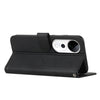 For vivo V40 / V40 Pro / T3 Ultra Stitching Calf Texture Buckle Leather Phone Case(Black)