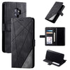 For Samsung Galaxy S9 Plus Skin Feel Splicing Horizontal Flip Leather Case with Holder & Card Slots & Wallet & Photo Frame(Black)