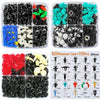 925pcs /Set Universal Automotive Fasteners Rivets Fender Expansion Screws