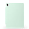 For iPad Pro 12.9 2022 / 2021 / 2020 Fixed Buckle Magnetic Deformation Leather Tablet Case(Baby Green)