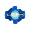 10 PCS B8.3 0.2W DC12V Wedge Instrument Panel COB LED Light Dashboard Gauge Cluster Indicator Lamp Bulb (Blue Light)