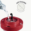 Hanging Wild Bird Feeder - Red - Detachable & Easy Clean