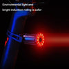 WEST BIKING Bicycle USB Charging Smart Brake Sensor Warning Tail Light(Cushion)