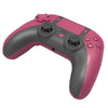 For PS5/ PS4/PC Wireless WIFI Controller Bluetooth DualSense Gamepad Joysticks(Purple Red)