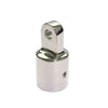 32mm  Ordinary Single Top Silk Slip Cap 316 Stainless Steel Yacht RV Awning Accessories