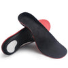 JH-209 Thicken Shock-absorbing Breathable and Comfortable Insole, Size: XS 35-38(Red White + Velvet Fabric)