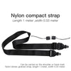 For Microsoft Surface Pro 10 / 9 Acrylic Transparent LaptopCase with Shoulder Strap(Black)