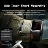 OVISEN T93 1.96 inch IPS Screen 2 in 1 Bluetooth Headset Smart Watch, Supports Blood Oxygen Monitoring/Bluetooth Music(Orange)