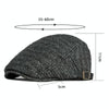 Outdoor Breathable Mesh Beret Painter Hat(Gray Blue)
