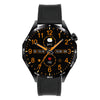 WS-26 1.52 inch IP67 Sport Smart Watch Support Bluetooth Call / Sleep / Blood Oxygen / Heart Rate / Blood Pressure Health Monitor, Leather Strap(Black)