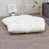 Large 50cm Milk White Pet Tent Dog Bed - Soft, Washable Canvas