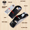 RUITOOL Medium Woodworking Planer Metal Short Planer Edge Trimming Chamfer Planer