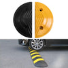 Pair Of Special Round Heads For Rubber Speed Bumps, Diameter: 40cm