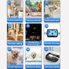 GPS Pet Tracker Collar - Red - Waterproof Location Tracker for Dogs & Cats