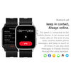 GT22 1.85 inch TFT Screen Silicone Band Health Smart Watch, Support Bluetooth Call / Plateau Blood Oxygen / Body Temperature / Arrhythmia / TI Heart Rate Monitoring(Black Silver)