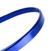 Car Headlight Switch Decorative Ring for Volkswagen Golf (Blue)
