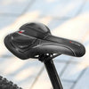 WEST BIKING Bicycle Riding Comfortable Silicone Saddle, Style: Geometric