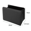 Car Folding Trash Can Multifunctional Seatback Hanging Storage Box(Black)